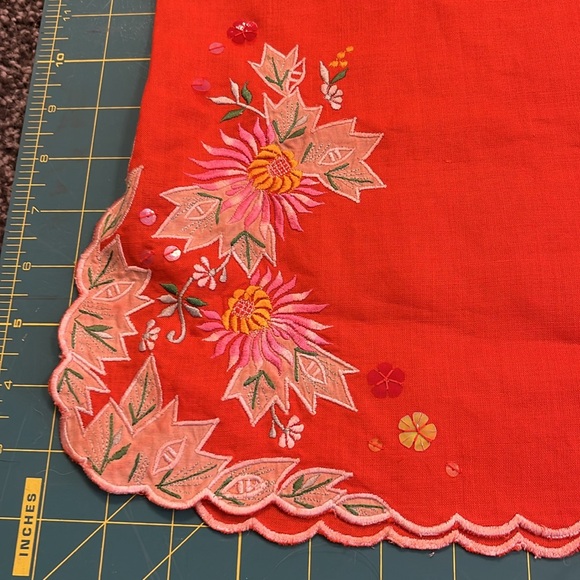 Vintage French Connection embroidered skirt size 8 - Picture 2 of 3